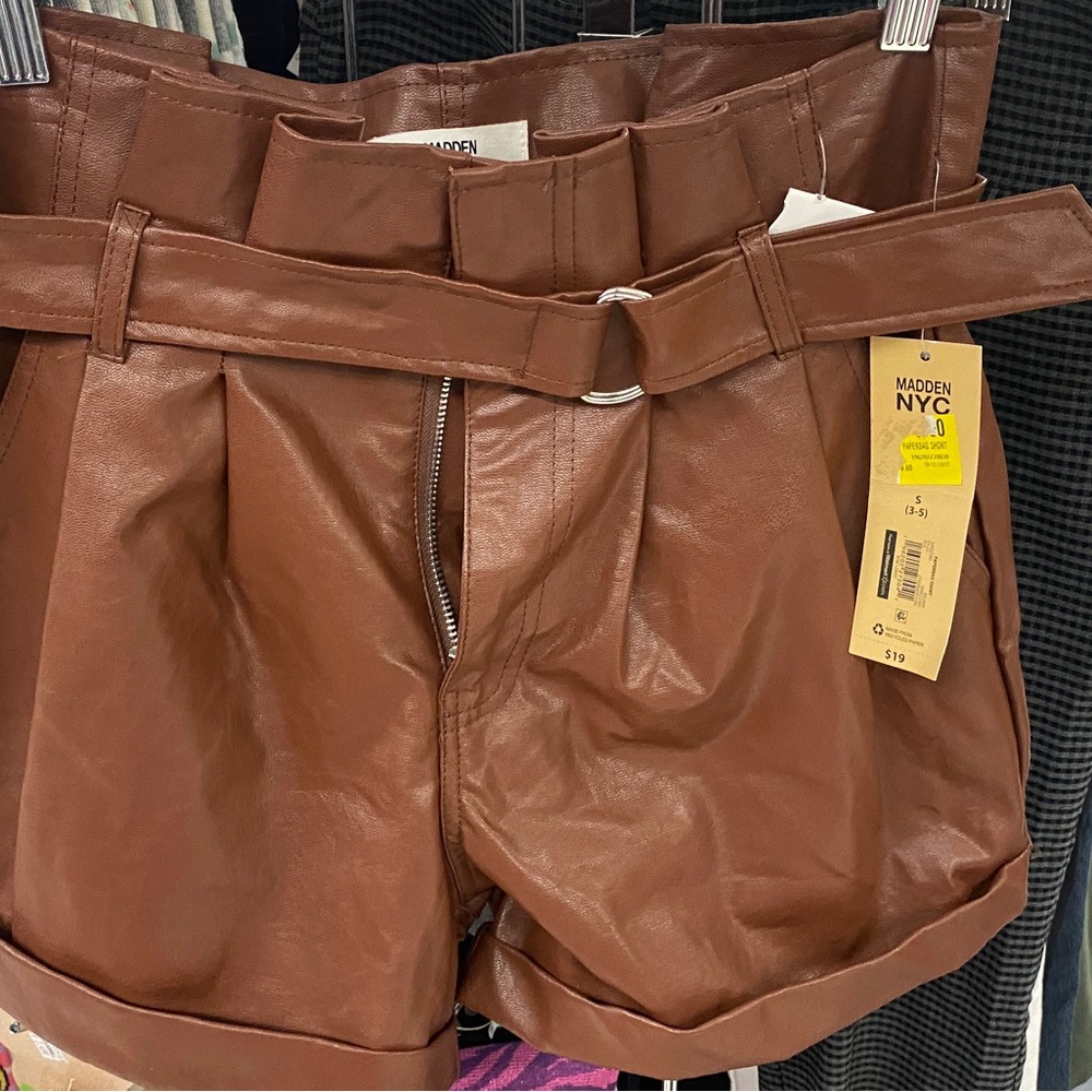 MADDEN NEW YORK Mini short leather